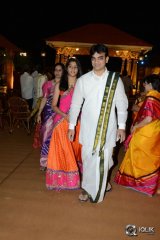 Celebs at Prasad V Potluri Daughter Half Saree Function